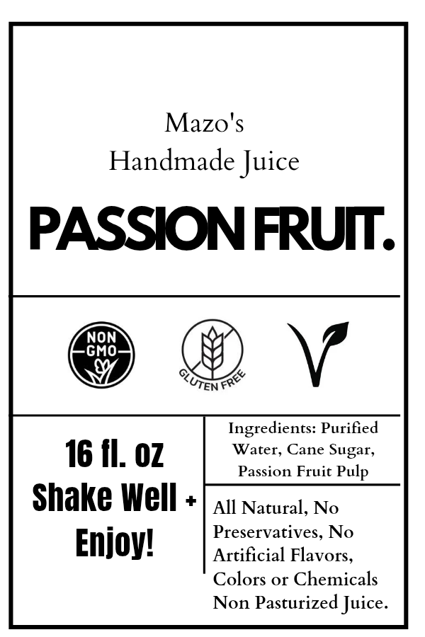 Passionfruit Juice (5 pack)